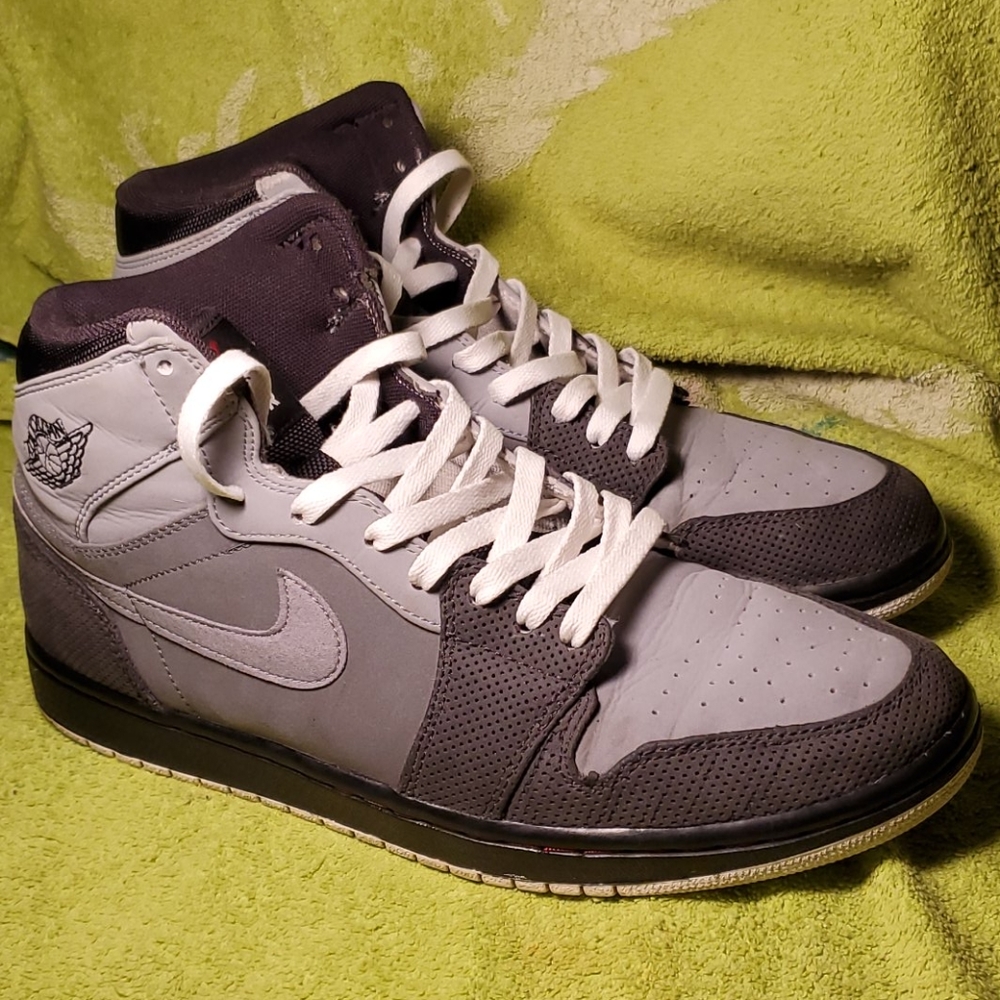 Triple grey Air Jordan 1 sz10.5
